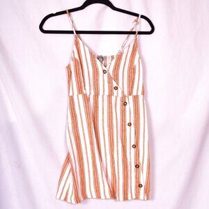 Just for Justify Women's Stripe Top Size Medium